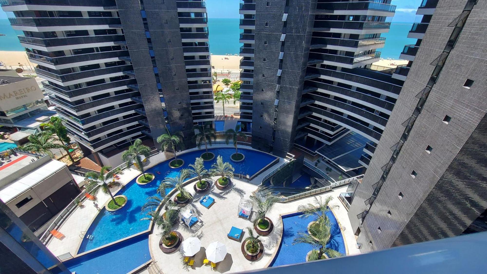 Apartamento Ed Landscape 3 quartos Frente Mar Fortaleza  Exterior foto