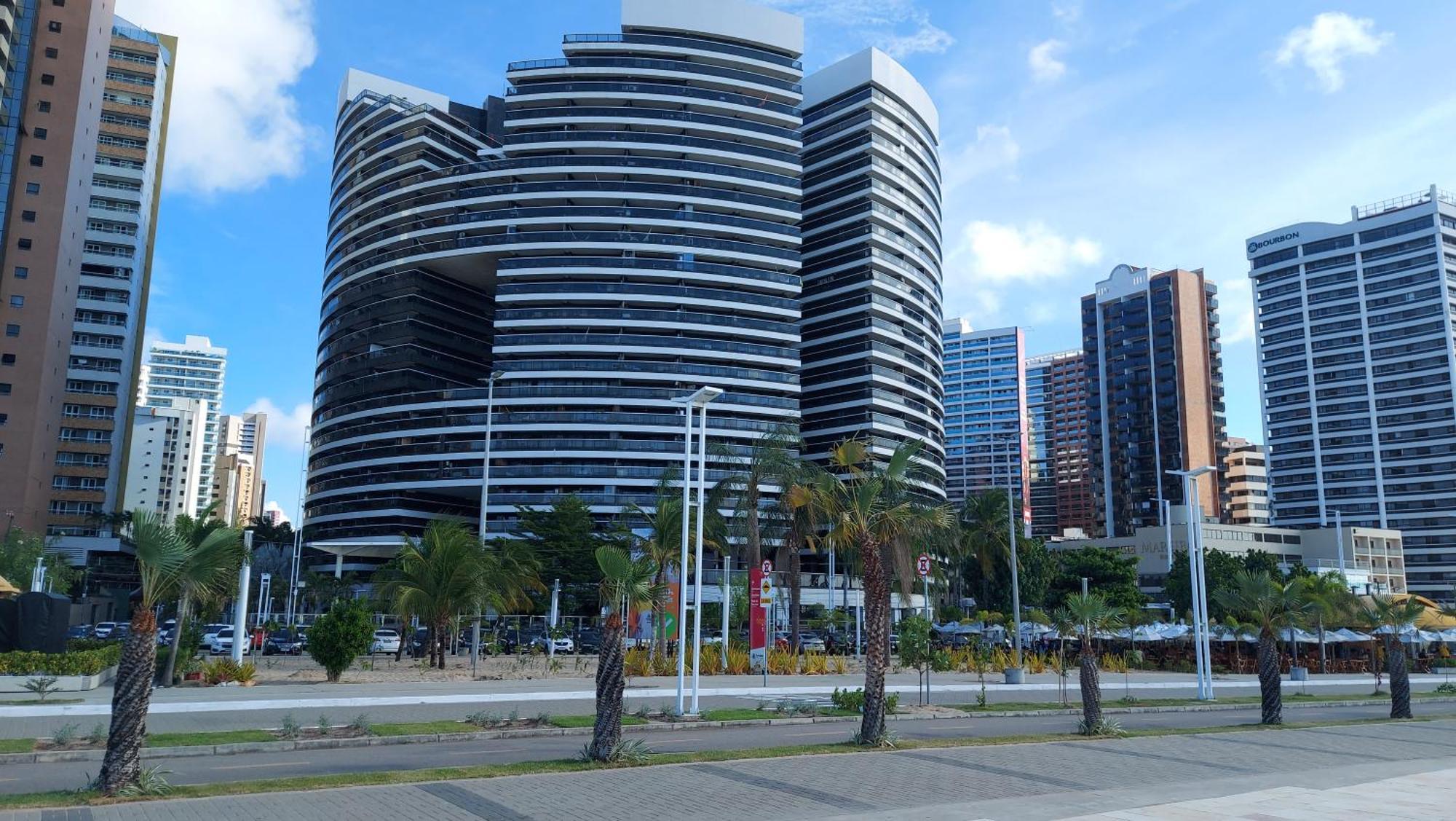 Apartamento Ed Landscape 3 quartos Frente Mar Fortaleza  Exterior foto