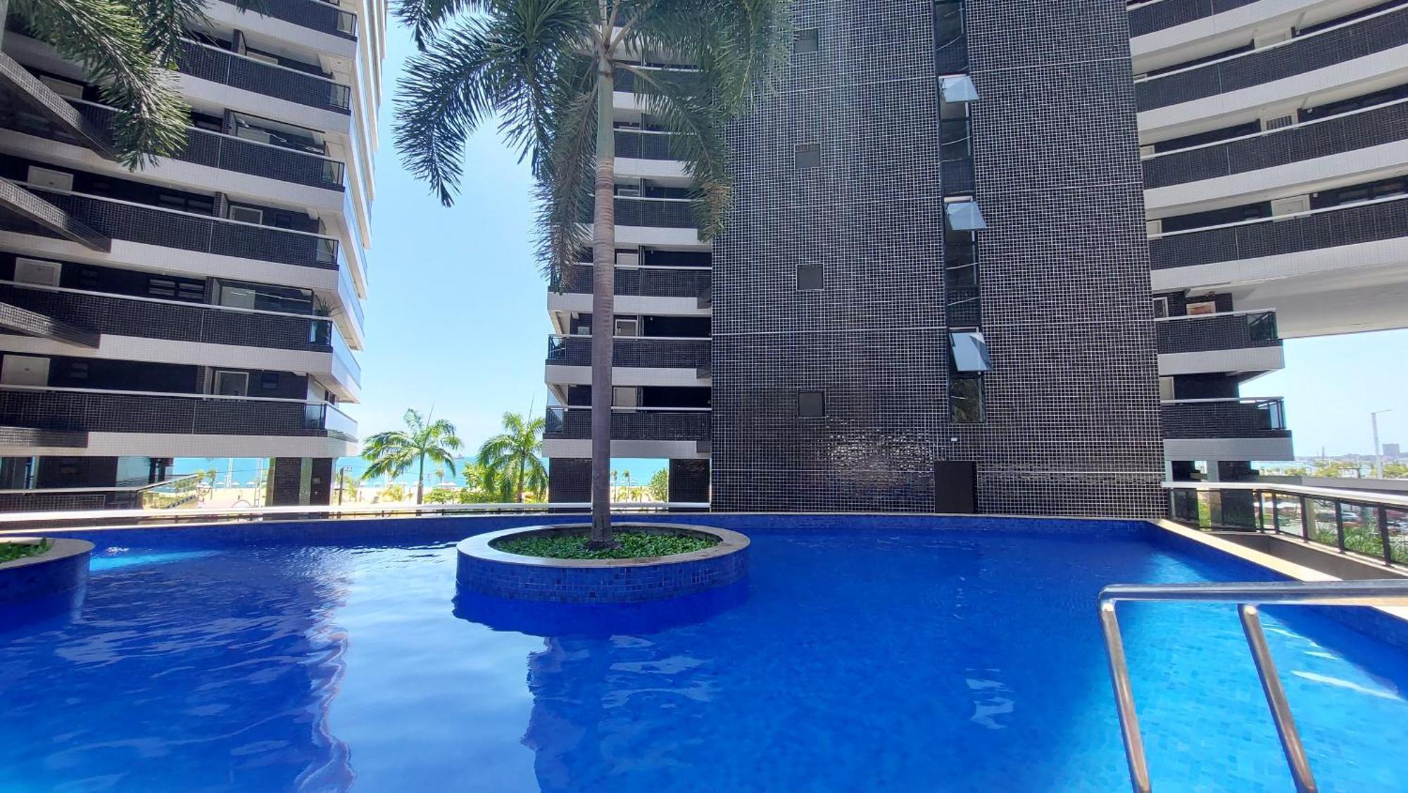 Apartamento Ed Landscape 3 quartos Frente Mar Fortaleza  Exterior foto