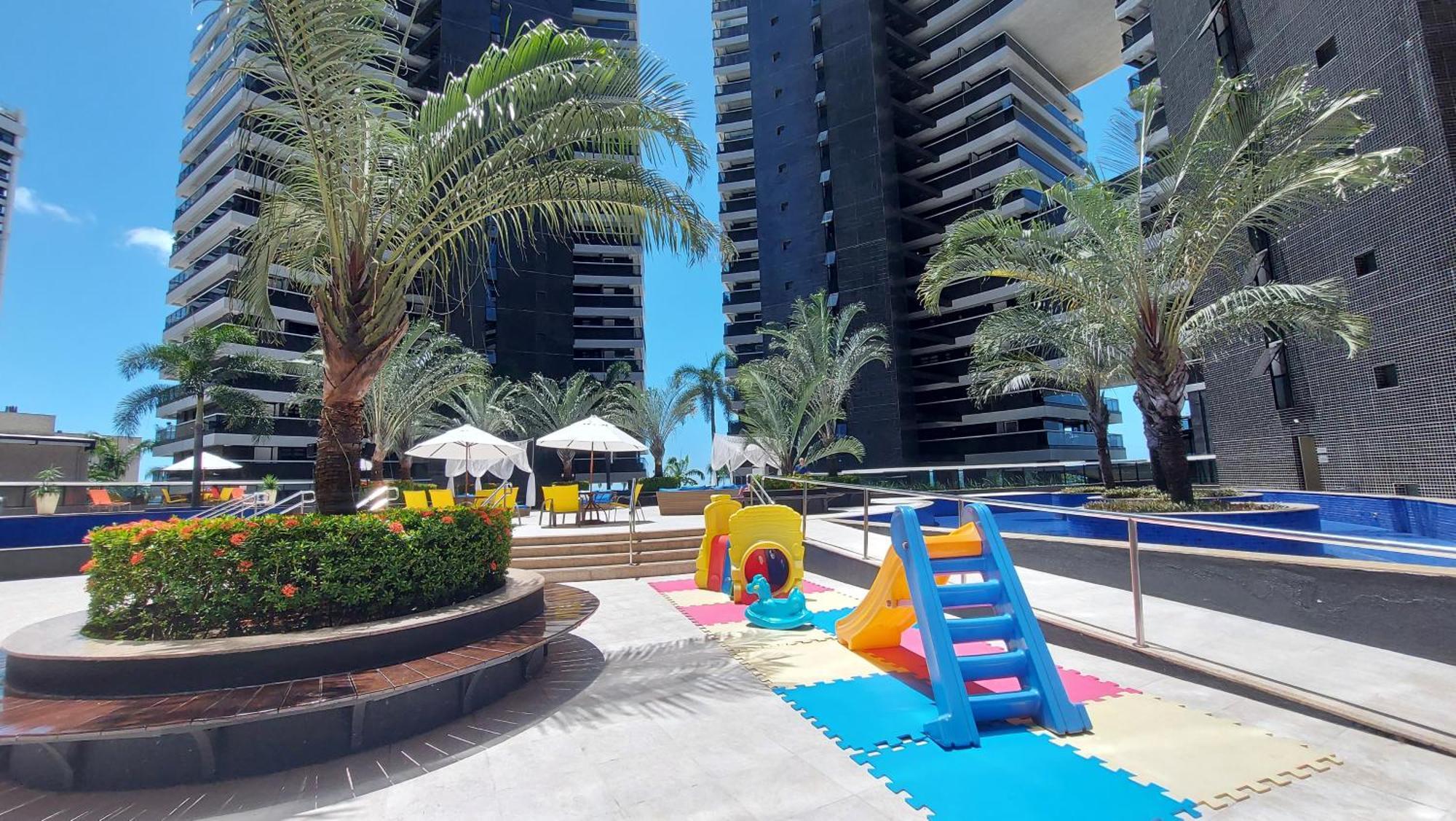 Apartamento Ed Landscape 3 quartos Frente Mar Fortaleza  Exterior foto